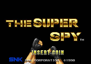 The Super Spy (NGM-011)(NGH-011) Title Screen